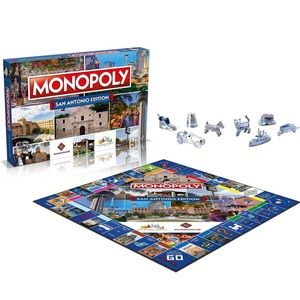Monopoly Board Game - San Antonio Edition 

New without Plastic.